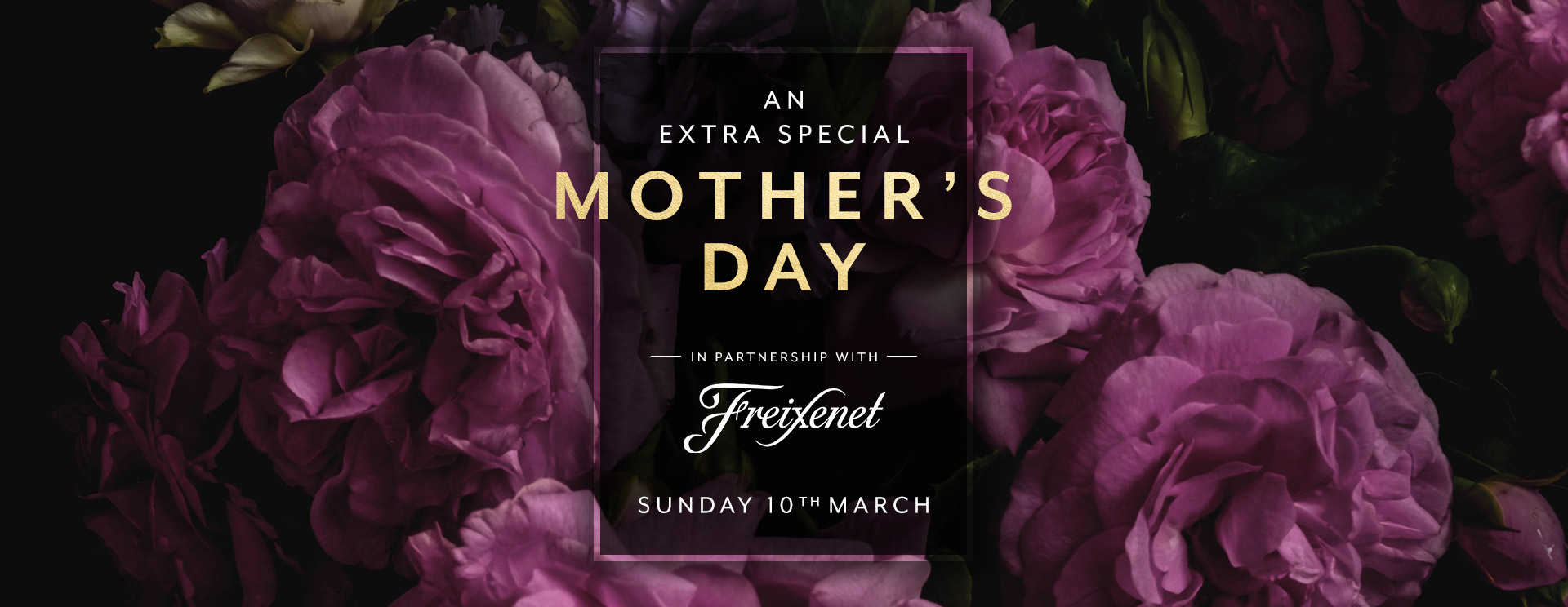 Mother’s Day menu/meal in Epsom
